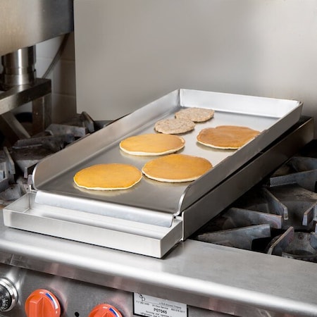 12in X 27in X 4in Add-On 2 Burner Griddle Top